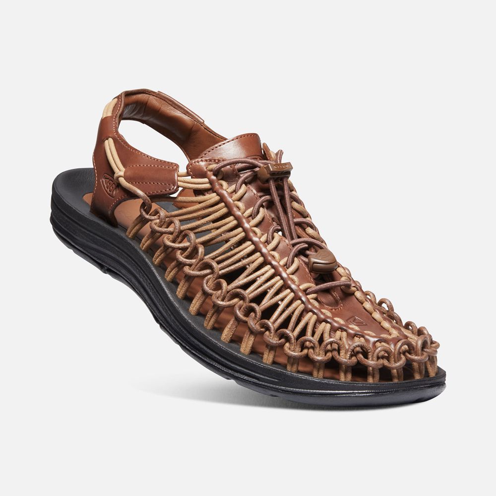 Keen Slip-On Sandaler Herr Bruna - Uneek Premium Läder - 328041ZRS